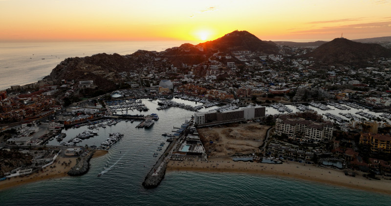Cabo San Lucas aerial view